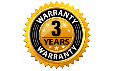 Extended warranty by 3 years