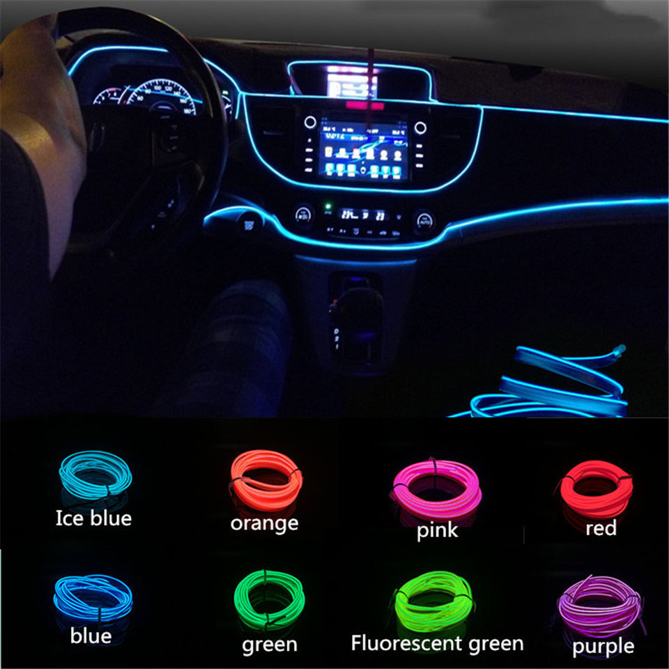 Wire car led strip