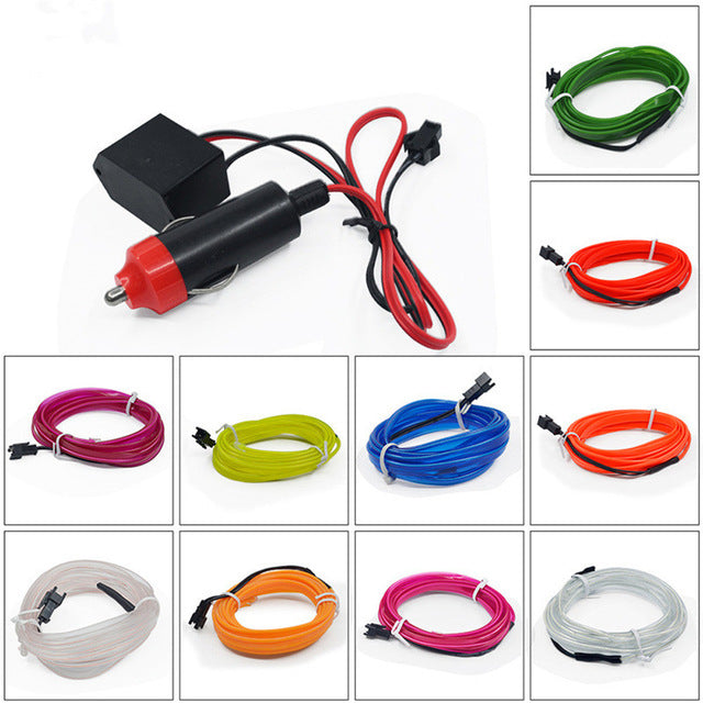 Wire car led strip